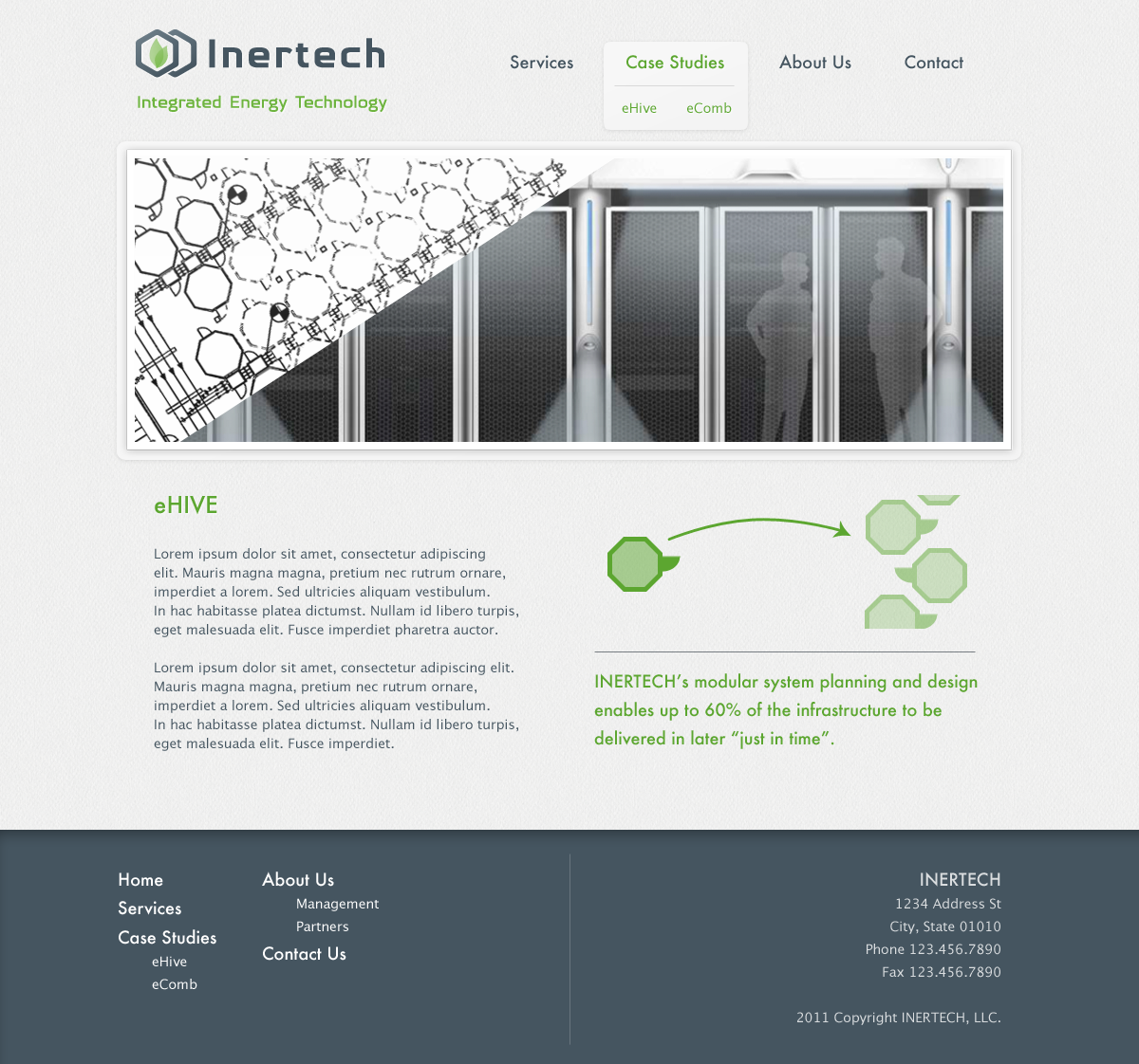 Design 1 - Interior Page